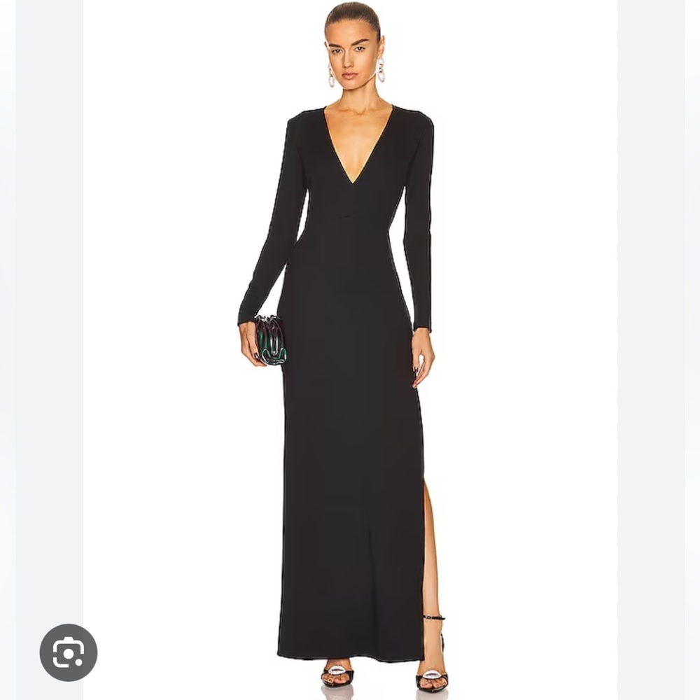 STAUD INK DRESS BLACK XS